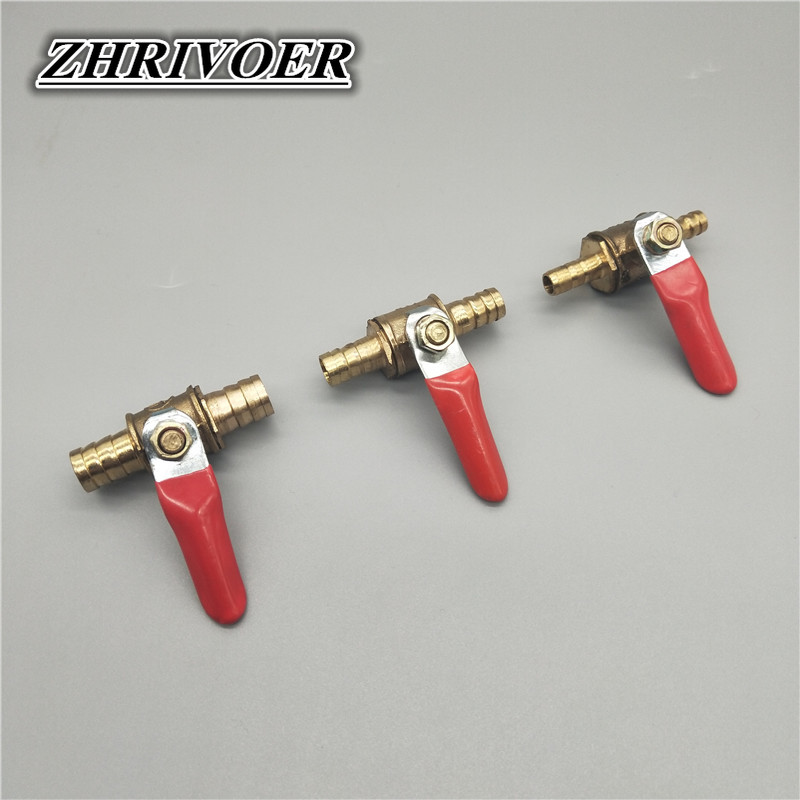 6mm-12mm Hose Barb Inline Bras - Compression Fitting Brass 评论和价格