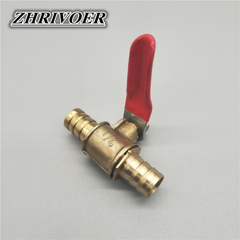 6mm-12mm Hose Barb Inline Bras - Compression Fitting Brass 评论和价格