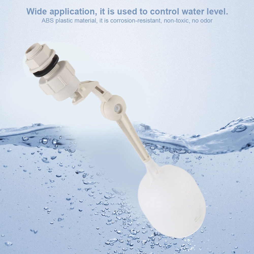 2Pcs ABS Float Ball Valve G1/2 - Float Ball Valve 评论和价格