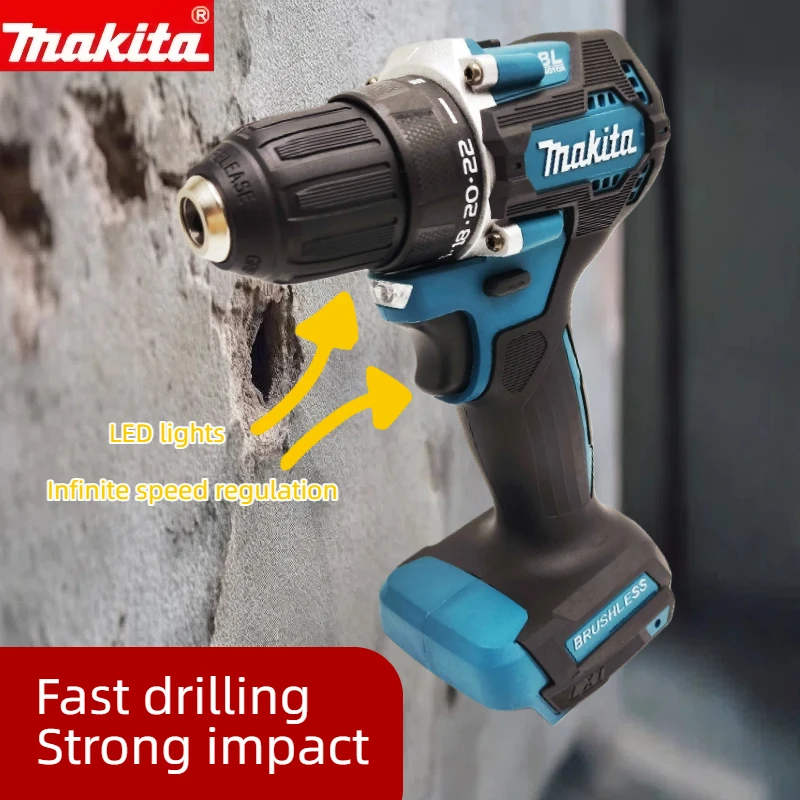 Makita DDF487 18V Cordless Bru - Makita Drill Ddf484 评论和价格