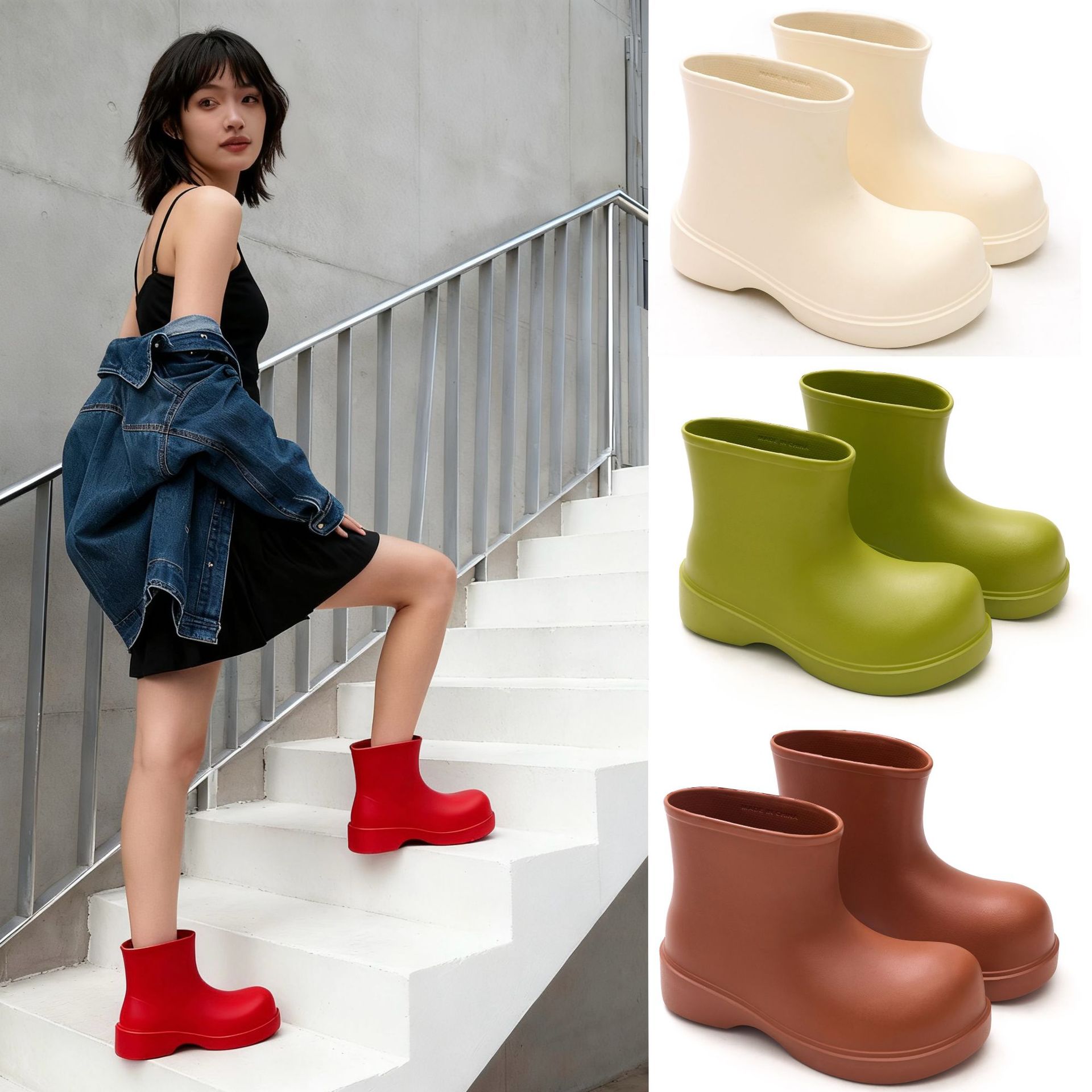 Korean rain boots 2025 women's - Pipe Bending Spring 评论和价格