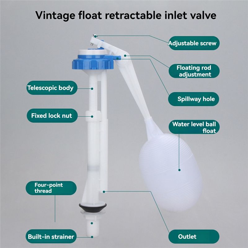 B52C Adjustable Old Type Toile - Float Ball Valve 评论和价格