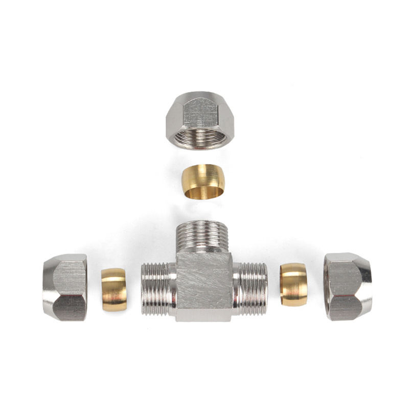 1PCS Pneumatic Fittings Brass  - Compression Fitting Brass 评论和价格