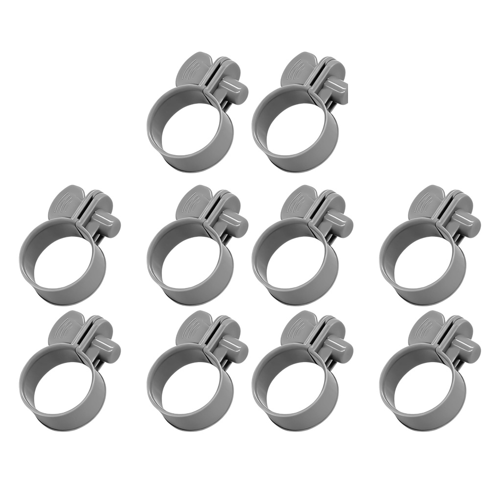 4/10PCS For Intex Pool Hose Cl - Plastic Pipe Clip 评论和价格