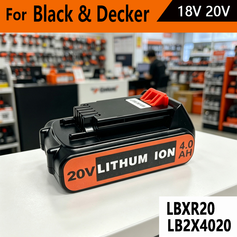 high capacity 8Ah LBX20 Replac - Black+Decker Tool 20V Max 评论和价格