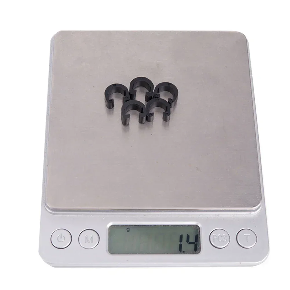 10pcs Bicycle C-Clips Buckle B - Plastic Pipe Clip 评论和价格