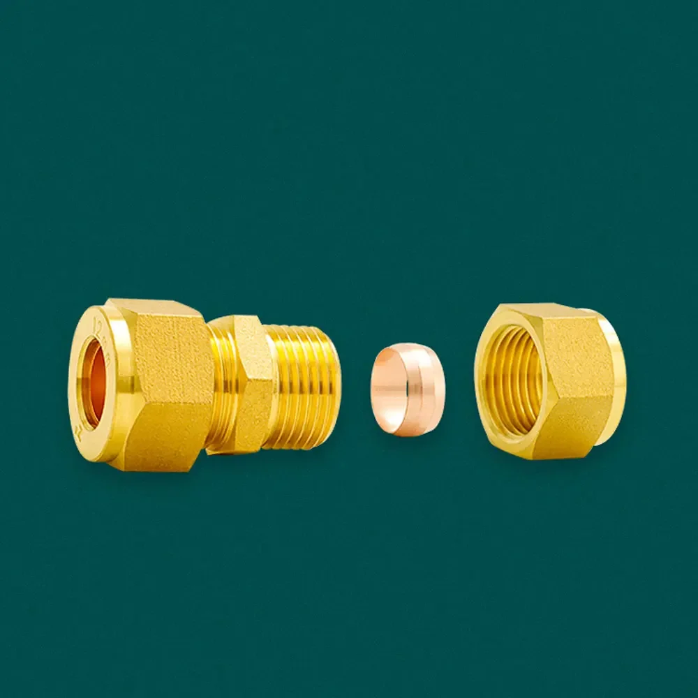 Brass 6/8/10/12/14/15/16/18/22 - Compression Fitting Brass 评论和价格