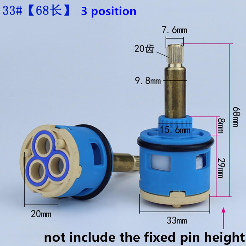 1Pc Shower Room Faucet Cartrid - Shower Valve Cartridge 评论和价格