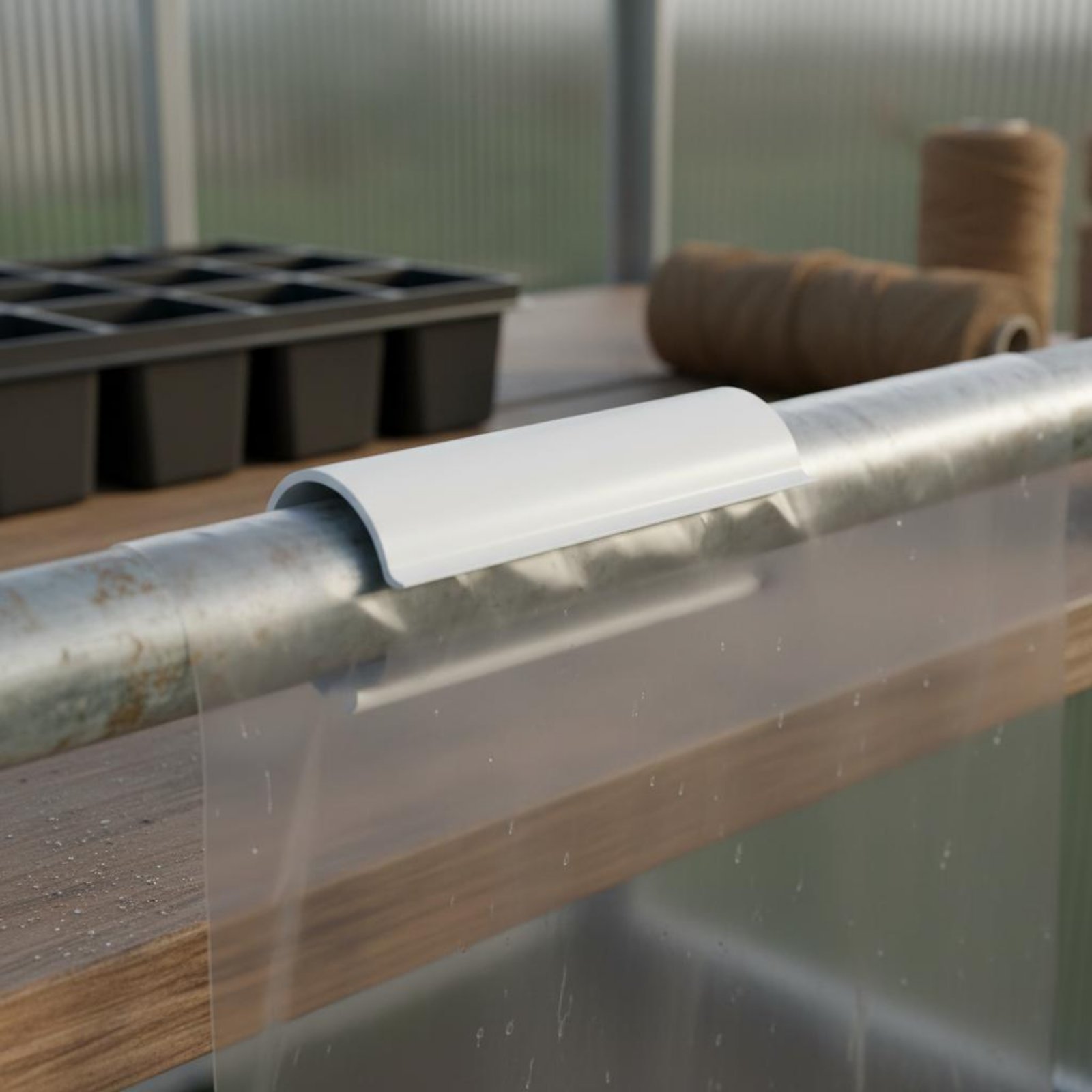 32 Pieces 1 Inch Greenhouse Cl - Plastic Pipe Clip 评论和价格
