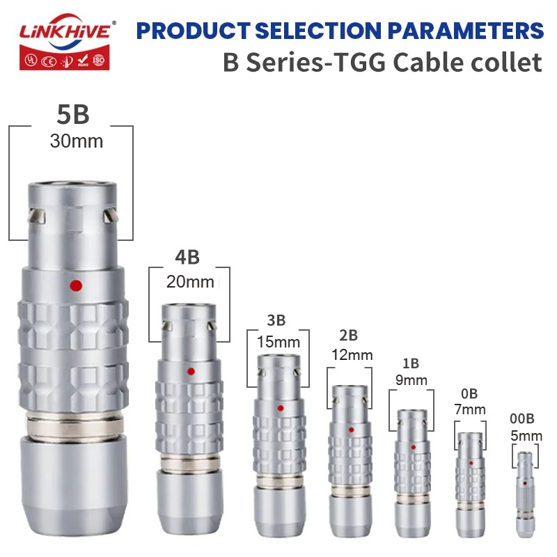Compatible with LEMO FGG Circu - Push Fit Connector 评论和价格