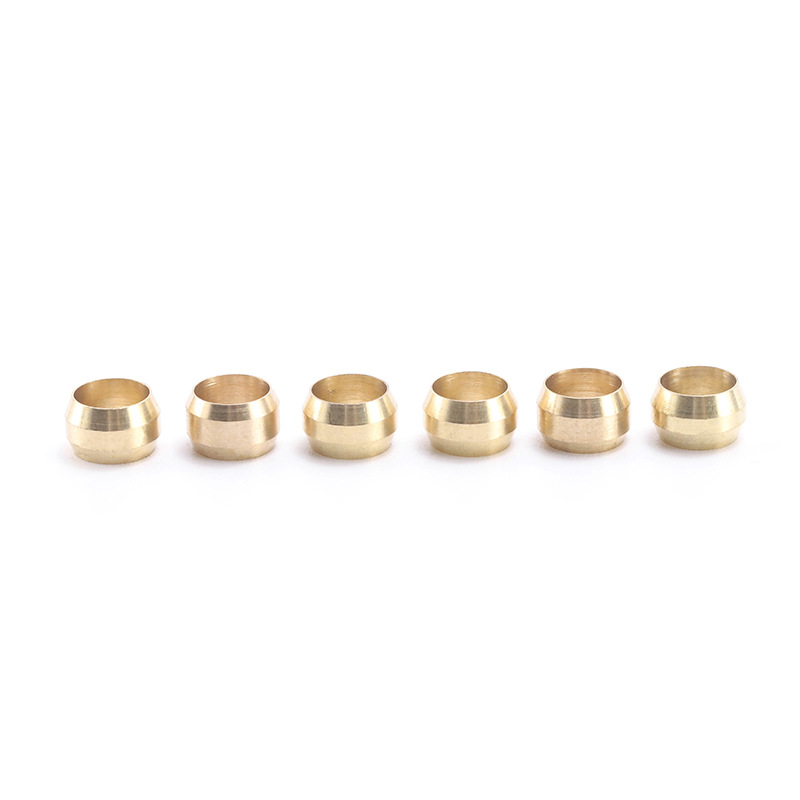 100PCS Brass Ferrule Sleeve Fe - Compression Fitting Brass 评论和价格