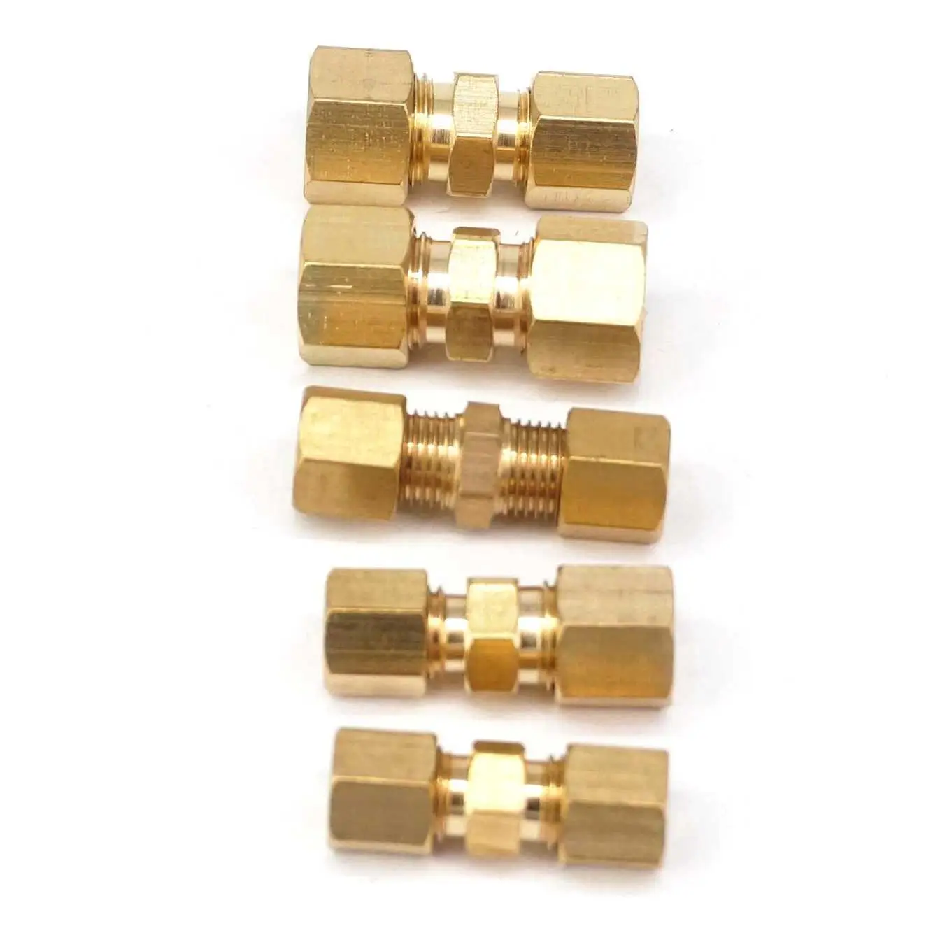 Compression Fitting Fit Tube O - Compression Fitting Brass 评论和价格