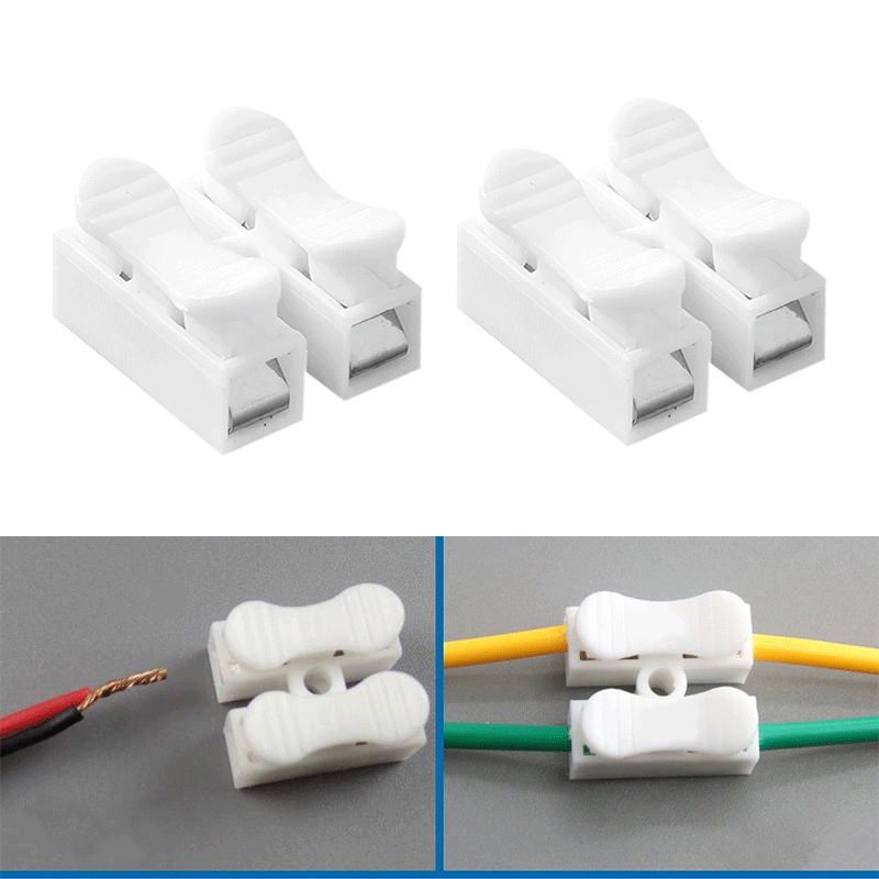 10Pcs Quick Terminal Connector - Push Fit Connector 评论和价格