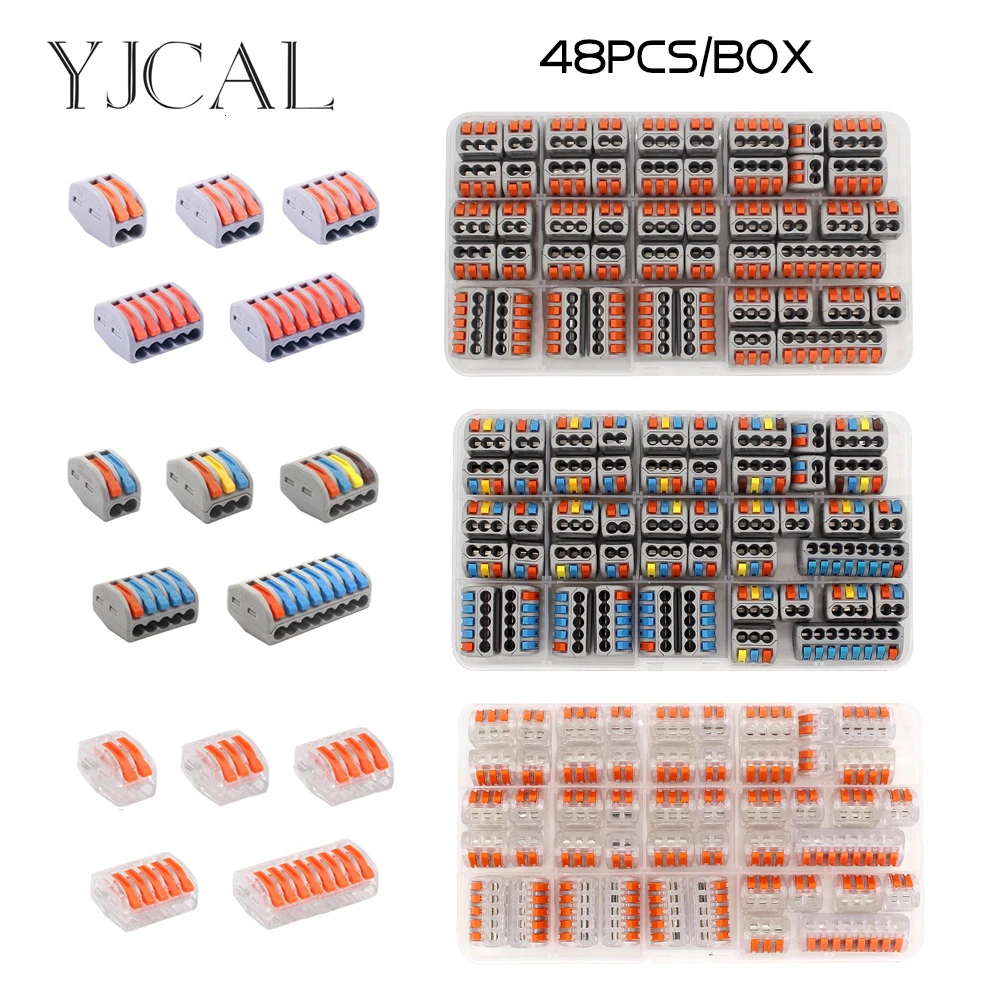 30/48 Pcs Fast Wiring Connecto - Push Fit Connector 评论和价格