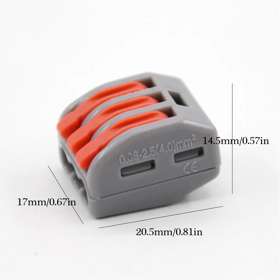 30/48 Pcs Fast Wiring Connecto - Push Fit Connector 评论和价格