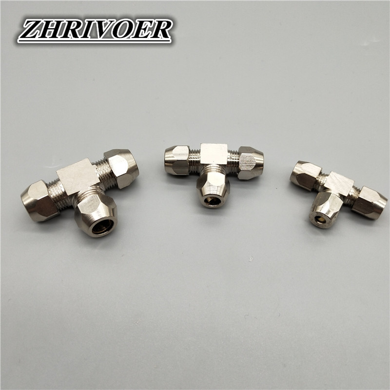 1Pcs Pneumatic Fittings Brass  - Compression Fitting Brass 评论和价格