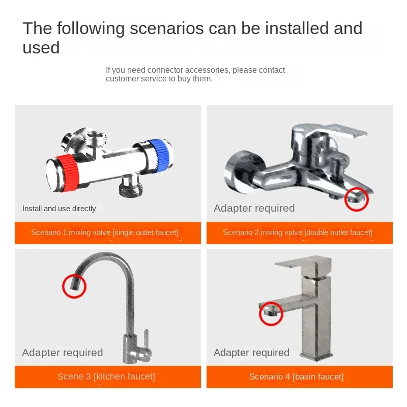 Adjustable 1/2 Inch Faucet Ext - Silicone Tap Washer 评论和价格